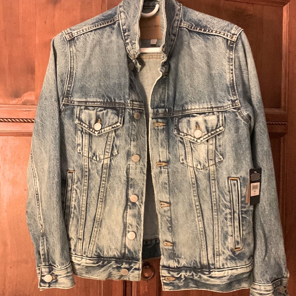 Lucky brand jean jacket new with tags